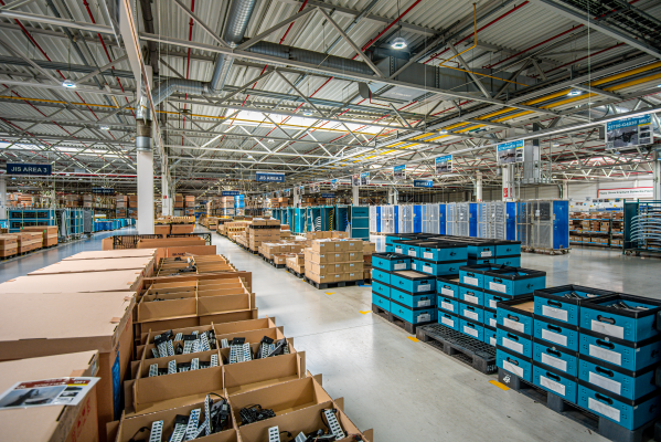 Warehousing services for external customers